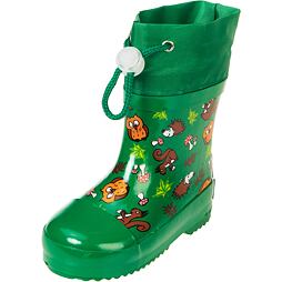 Dětské holínky Playshoes nízké zateplené - Lesní zvířátka