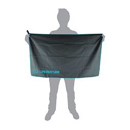Rychleschnoucí ručník Lifeventure Recycled SoftFibre Trek Towel gray