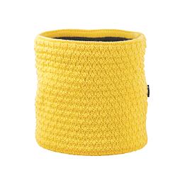 Pletený Merino nákrčník Kama S26 žlutá