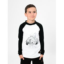 Dětské funkční UV tričko Drexiss CoolMax dlouhý rukáv skialp