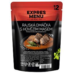 Rajská omáčka s hovězím Expres menu 2 porce
