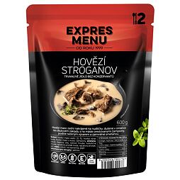 Hovězí Stroganov Expres menu 2 porce