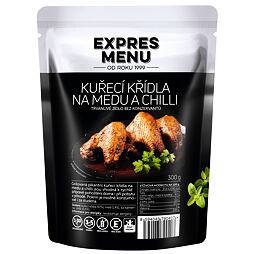 Kuřecí křídla na medu a chilli Expres menu 3 porce