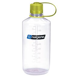Lahev Nalgene Narrow Mouth 1000 ml Clear/green clos