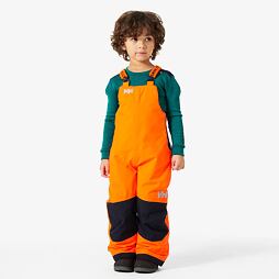 Dětské zimní kalhoty Helly Hansen K Rider 2 ins bib rostoucí - neon orange 278