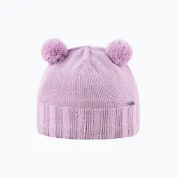 Dětská pletená merino čepice Kama B102 růžová