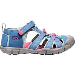 Dětské sandály KEEN Seacamp II CNX - coronet blue/hot pink