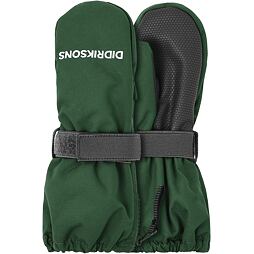 Dětské zimní rukavice Didriksons Biggles Zip pine green - celorozepínací palčáky