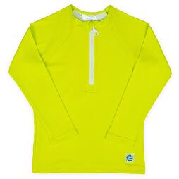 Dětské UV tričko Splash About dlouhý rukáv Lime neon
