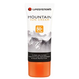 Opalovací krém LifeSystems Mountain SPF50+ Sun Cream SPF