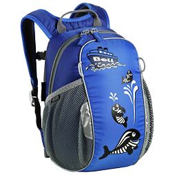 Dětský batoh Boll Bunny dutch blue 6 l s plyšákem Myškou