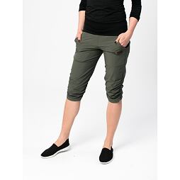 Dámské outdoorové 3/4 kalhoty Drexiss khaki