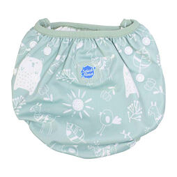 Dětské plenkové plavky Splash About Happy Nappy nastavitelné - Sunny Bear