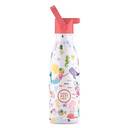 Dětská termoska Cool Bottles Kids 3D Sweet Mermaids třívrstvá 350 ml