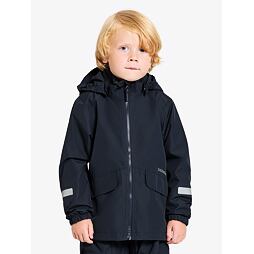 Dětská nepromokavá bunda Didriksons Norma navy - ROSTOUCÍ
