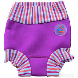 Dětské plenkové plavky AquaKiddo Swim Nappy neon pink