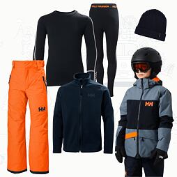 Dětský zimní outfit Helly Hansen pro juniory Summit - navy
