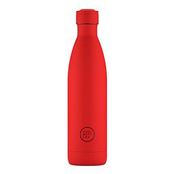 Termoska Cool Bottles Vivid red třívrstvá 750 ml