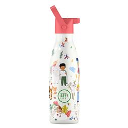 Dětská termoska Cool Bottles Kids 3D Curious explorer třívrstvá 350 ml