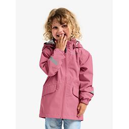 Dětská nepromokavá bunda Didriksons Norma heather pink - ROSTOUCÍ
