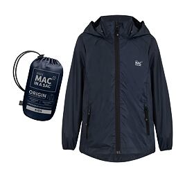 Dětská nepromokavá bunda Mac in a Sac Kid Origin Navy - SBALITELNÁ