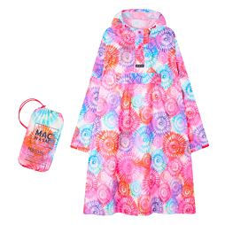 Festivalové poncho pro dospělé Mac in a Sac tie dye