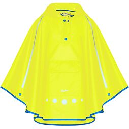 Dětská pláštěnka Playshoes neonově žlutá - pončo