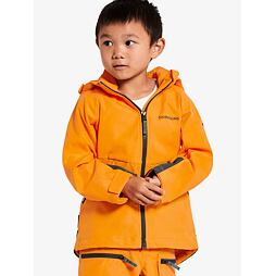Dětská nepromokavá bunda Didriksons Stigen happy orange