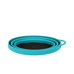 Skládací miska LifeVenture Silicon Ellipse FlexiBowl teal