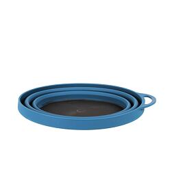Skládací miska LifeVenture Silicon Ellipse FlexiBowl navy blue