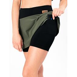Dámská outdoorová sukně Drexiss khaki