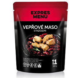 Vepřové maso s fazolemi Expres menu 1 porce