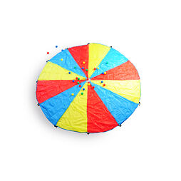 Motorický padák s míčky BS Toys Parachute