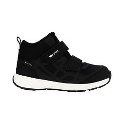 Dětské boty Viking Veme Reflex mid GTX 2V black - nepromokavé