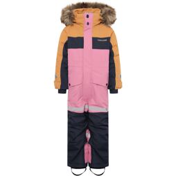 Dětská zimní kombinéza Didriksons Bjärven kds cover 4 heather pink - ROSTOUCÍ