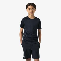 Dětské funkční UV tričko Helly Hansen Jr Tech krátký rukáv - navy