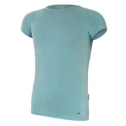Dětské UV tričko BARIDI wear Outlast® Jr KR tenké - tm. lišejník