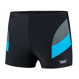 Chlapecké plavky Aqua Speed s UV50+ Andy gray/blue