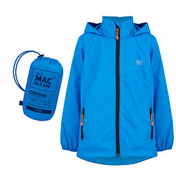 Dětská nepromokavá bunda Mac in a Sac Kid Origin Ocean blue - SBALITELNÁ
