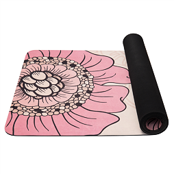 Yoga Mat Yate z přírodní gumy 4 mm