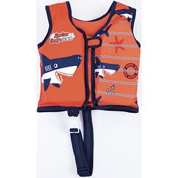 Dětská plavecká vesta Aqua Speed Swim jacket orange shark