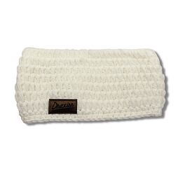 Háčkovaná čelenka Drexiss Sport White