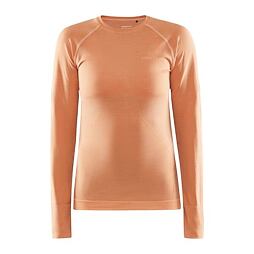 Dámské funkční tričko Craft dlouhý rukáv Core Dry Active Comfort oranžová