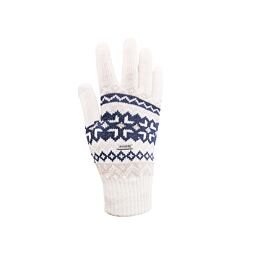 Pletené merino rukavice Kama R107 bílá