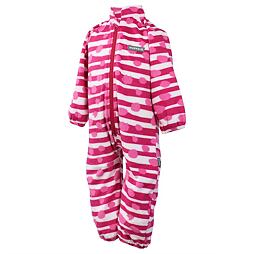 Dětský fleecový overal Huppa Roland fuchsia pattern