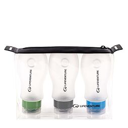 Silikonové lahvičky LifeVenture Silicon Bottle Set 3 x 89ml