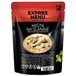 Krůta na slanině Expres menu 2 porce