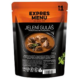 Jelení guláš Expres menu 1 porce