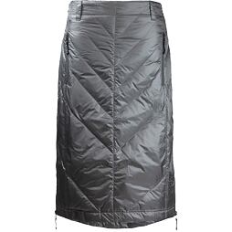 Zimní péřová sukně pod kolena SKHOOP Mary Mid Down graphite