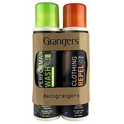 Sada na čištění a impregnaci oblečení Granger´s Clothing Repel + Performance Wash Concentrate 2x300